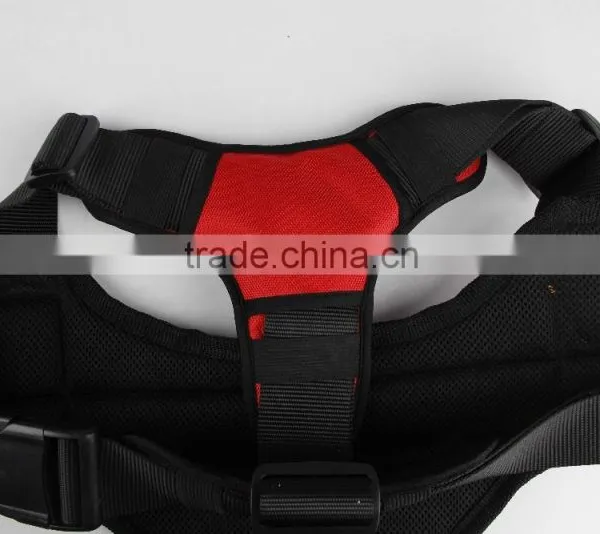 High-perrformance Durable Dog Reflective Band Dog Body Harness Red photo-3