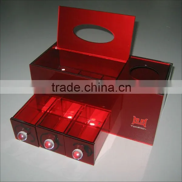 Customized Hot Sale Acrylic Wet Tissue Box With Experienced Factory Made