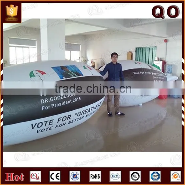 Amezing Design Helium Ball Aircraft Shaped Inflatable Floating Advertising Balloon photo-6