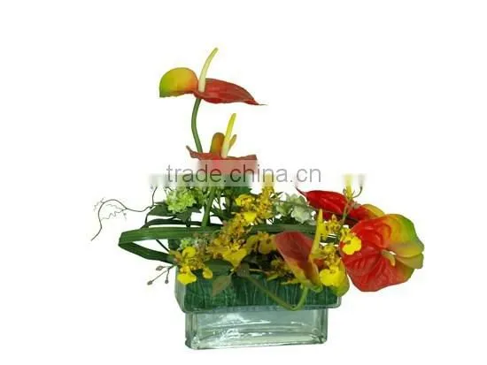 2015 Artificial Floral Art Seasons Creations With Artificial Flowers,plants and Pot photo-5
