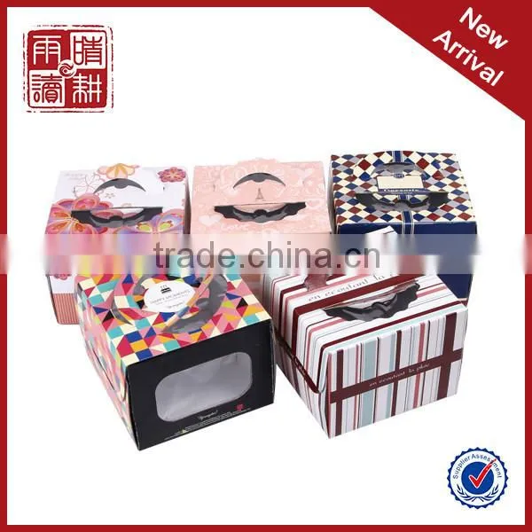 Manufacturer Custom Logo Clear Plastic Cake Box Packaging photo-5