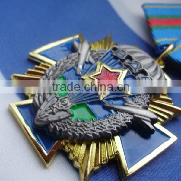 Newly Designing Army Awards and Medals Free Delivery Medals and Awards Cheap Top Quality Military Medals for Sale photo-2