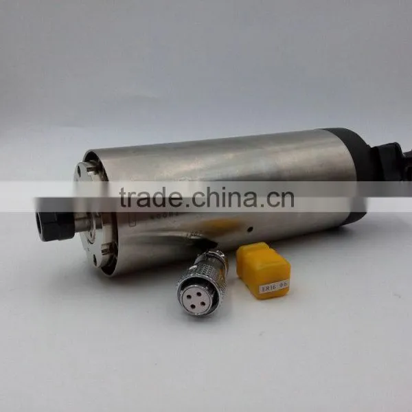 80mm 220v 1.5Nm 1.5kw ER16 24000rpm Cnc Air Coold Spindle Motor With Clamp photo-3
