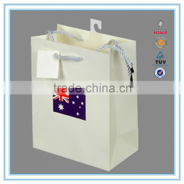 China Manufacturer Customized Cheap Recycle Paper Bag Machine Made Production Paper Bag for Shopaping photo-2
