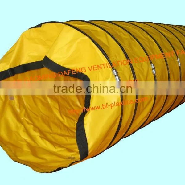 Velcro Coupling PVC Tunnel Ventilation Flexible Air Duct photo-2