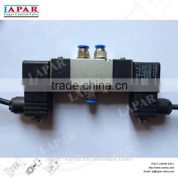 LAPAR IP65 Double Coil Solenoid Valve, Pilot Actuated Solenoid Valve, Pipe Connection Type Solenoid Valve With AMISCO Coil photo-2