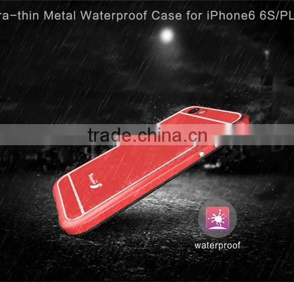 Waterproof Gorilla Glass Aluminum Metal Case for Iphone 6 Plus, 6S photo-2