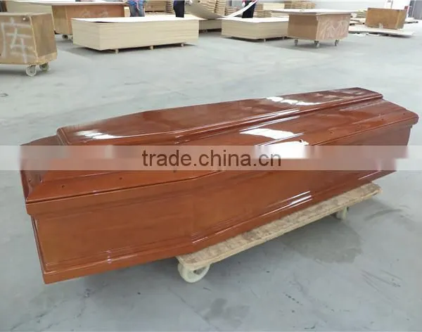 Wholesale Popular American Style Cheap Wood Coffin From China photo-4