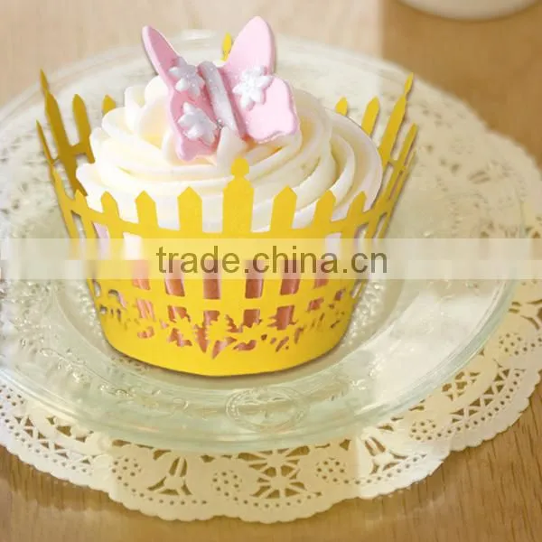 Happy Birthday Hot Cupcake Wrapper Kids Birthday Party Supplies