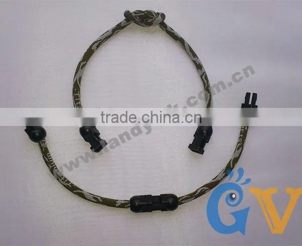 Power Energy Titanium Germanium 1 Rope Necklace & Bracelet Set photo-3
