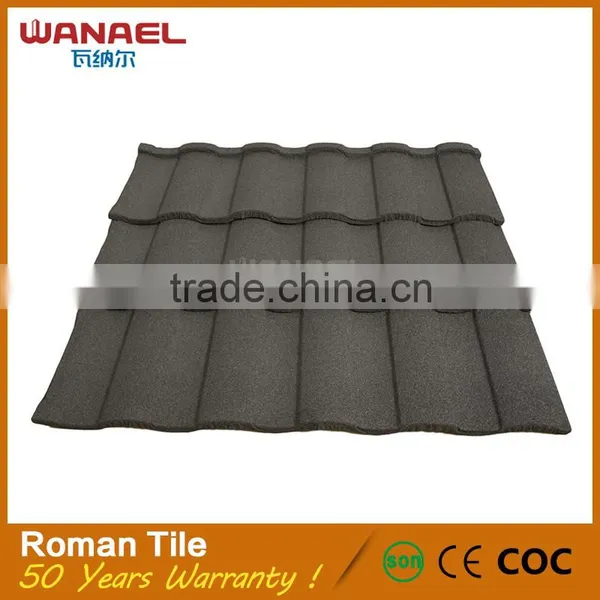 Wanael High Quality Roof Tile in Stock Stone Coated Roof Tile Used in Nigeria photo-6