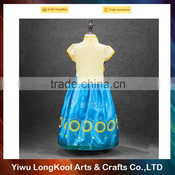 2016 Hot Sale Latest Children Dress Designs Girls Party Princess Dress photo-3
