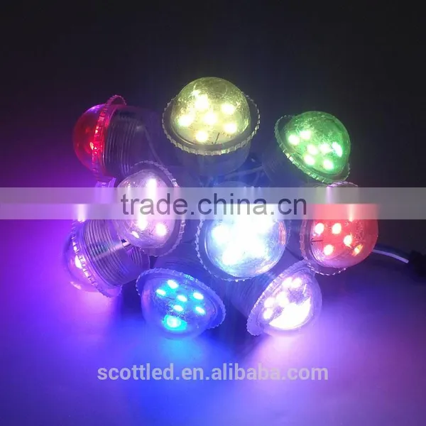 Round Digital 35mm 6pcs Party Dots Led Lights - ic Ucs1903 Supplier's Choice photo-6