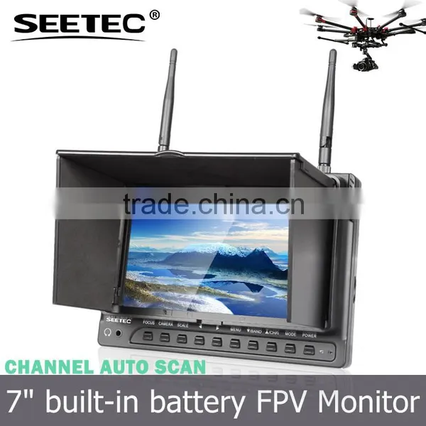 7 Inch Fpv Monitor Screen Outdoor 5.8ghz Wireless Video Transmitter Receiver Camera Carbon Fiber Quadcopter Frame