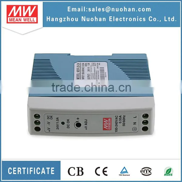 Meanwell 20W Single Output Industrial DIN Rail Power Supply 24V/24v Industrial DIN Rail photo-6