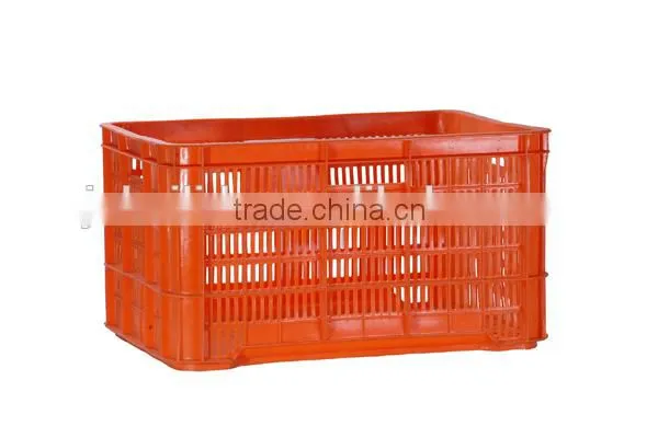 100% HDPE Stackable Turnover Plastic Crate (Supplier) photo-2