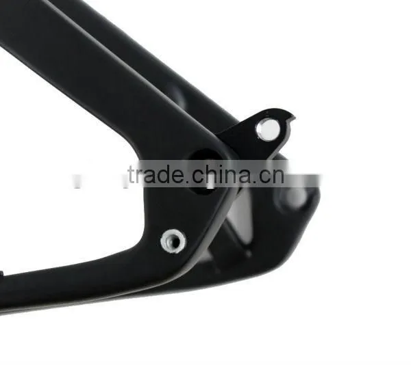 OEM All Size Available 120mm BSA/BB30 Through Axle Carbon 3K/UD Weave Fat Bike Frame photo-6