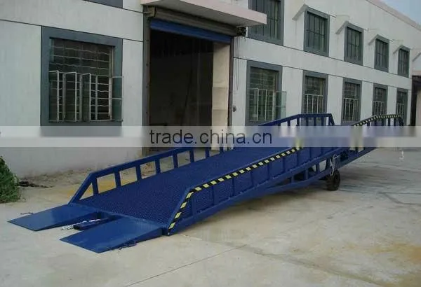 container forklift ramp with