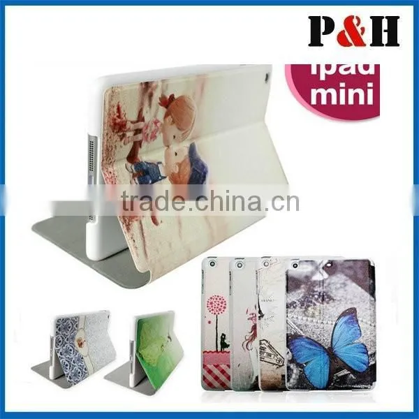 Hot Sale Universal Portable Mini Leather Stand Case for Ipad Mini photo-4