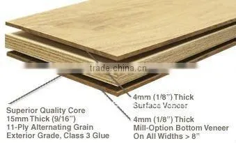 Ash Engineered 3-layer Flooring photo-3