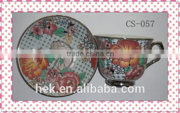 Ceramic Coffee Cup and Saucer photo-3