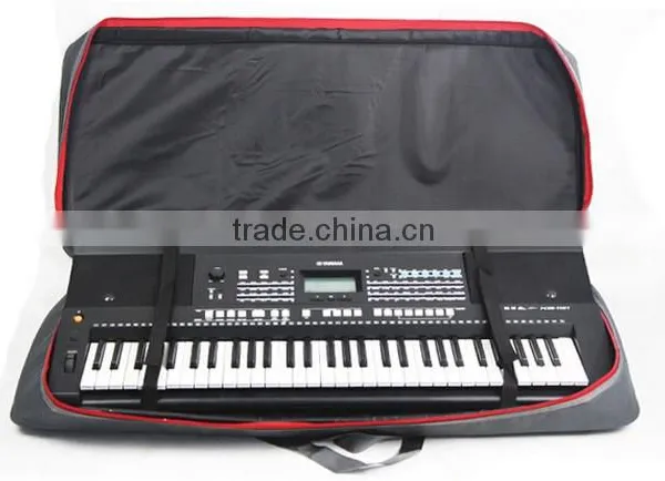 Custom High Quality Tote and Shoulder Thickening 61 Keys Musical Instrument Electronic Organ Bag With Pulleys photo-3