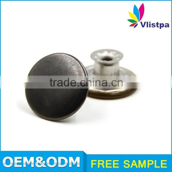 Garment Accessories Custom Cheap Round Shape Jean Jacket Metal Button photo-4