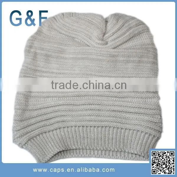 Oversized Cheap Wholesale Slouch Beanie With Stocks photo-4