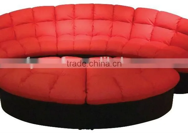 Hot Sale Color Bright Fancy Leather Recliner Sofa for Hotel Used photo-3