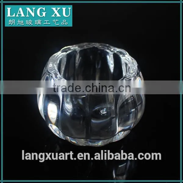 LX-Z261crystal Glass Pumpkin Candle Holder for Tealight photo-4