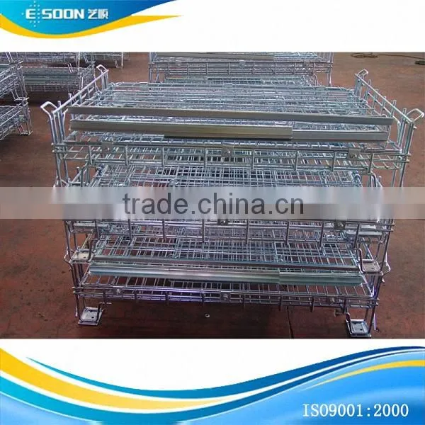 Foldable Steel Euro Cages Pallet Space Save Cage photo-4