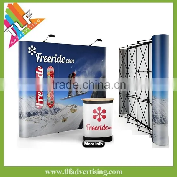 Exhibition Display Aluminum Frame Magnetic Pop up Display for Sale