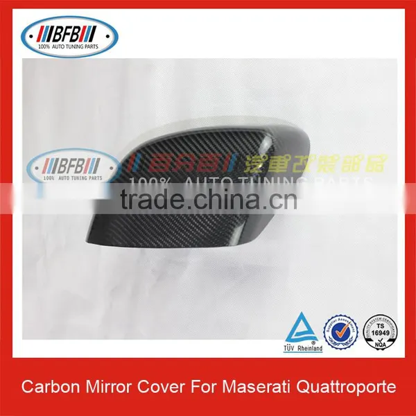 Auto Carbon Side Mirror Cover Stick On For Maserati Quattroporte/Ghibli photo-3