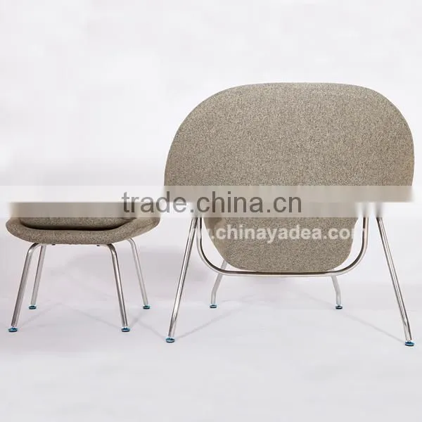 Womb Chair With Footrest Eero Saarinen Lounge Chair photo-5