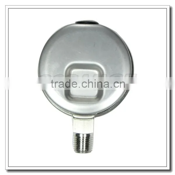 High Quality 2.5 Inch All Stainless Steel Bottom Entry Industrial Pressure Meter photo-6