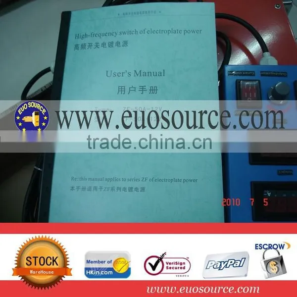 Electroplating Power Supply for Cylinder ZF-50A-12V photo-5