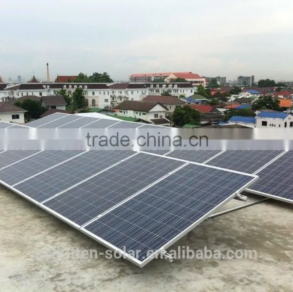 Four Bus-bar High Efficiency Polycrystalline Solar Panel Solar Module 315w photo-3