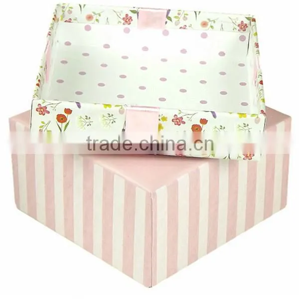 Full Printing Flower Wedding Gift Box/ Custom Gift Box photo-5