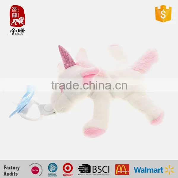 Enviromental Material Plush Toys Animal Baby Supplies Pacifier Clip photo-2