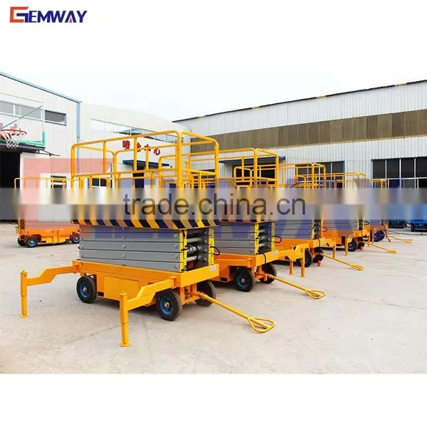Pull Around Single Person Hydraulic Lifts Elevator for Aerial Working photo-5