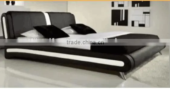 No Folded and Home Bed Specific Use Leather Furniture