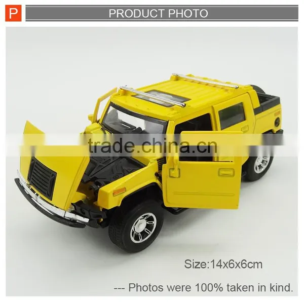 Pull Back Metal Toy Diecast Jeep Car With Light photo-5