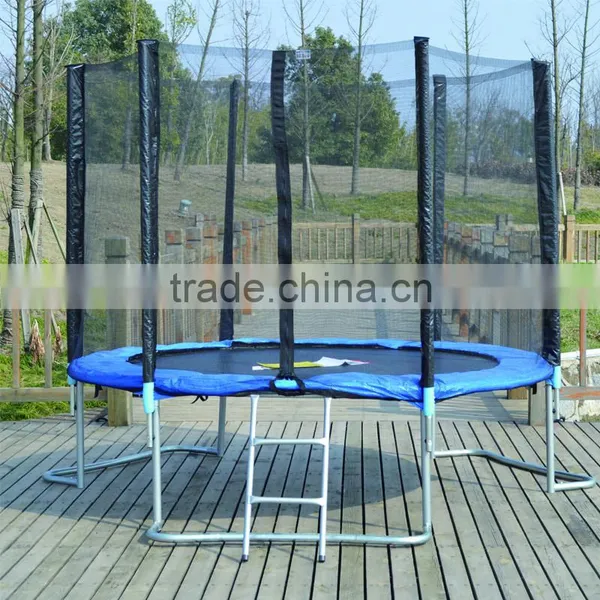 8FT 244cm Black Jumping Trampoline With Shoe Bags photo-3