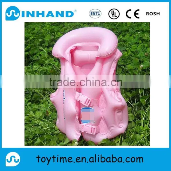 Customised Sports Pvc Inflatable Baby Swim Vest, Inflatable Water Kids Life-saving Jacket photo-4