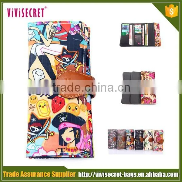 China OEM Online Famous Brands Flower Print School Girl Document Wallet photo-6