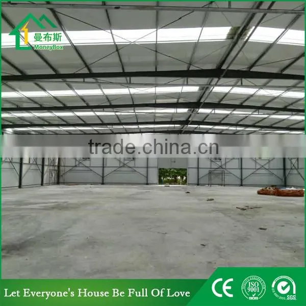 Sandwich Panel Prefab Steel Structure Warehouse/factory /wokshop Building