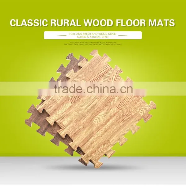 Filming Print Wood Indoor Eva Mat Wood Grid