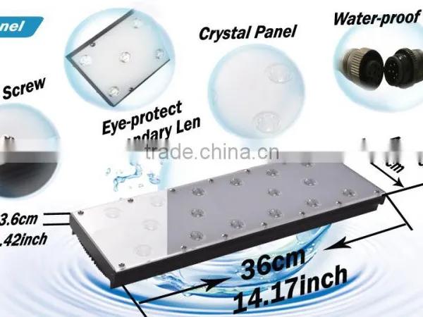 40cm/15inch/40W Dimmable Programmable Led Aquarium Light With Turning-p Controller,sunrise Sunset Lunar Cycle photo-3