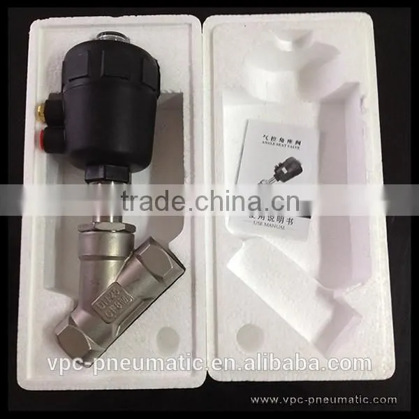 Normal Open Angle Seat Valves With Plastic Actuator