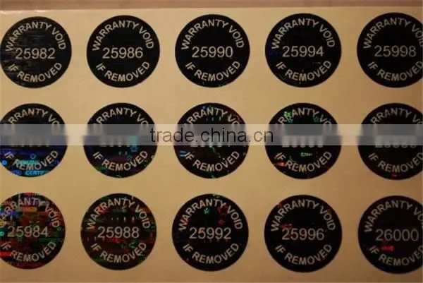 Cell Phone Battery 3d Aluminum Labels for Clamshell Packaging photo-5